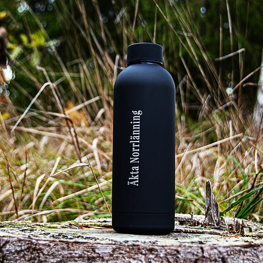 Äkta Norrlänning - läckagefri Vattenflaska 500ml - Metall