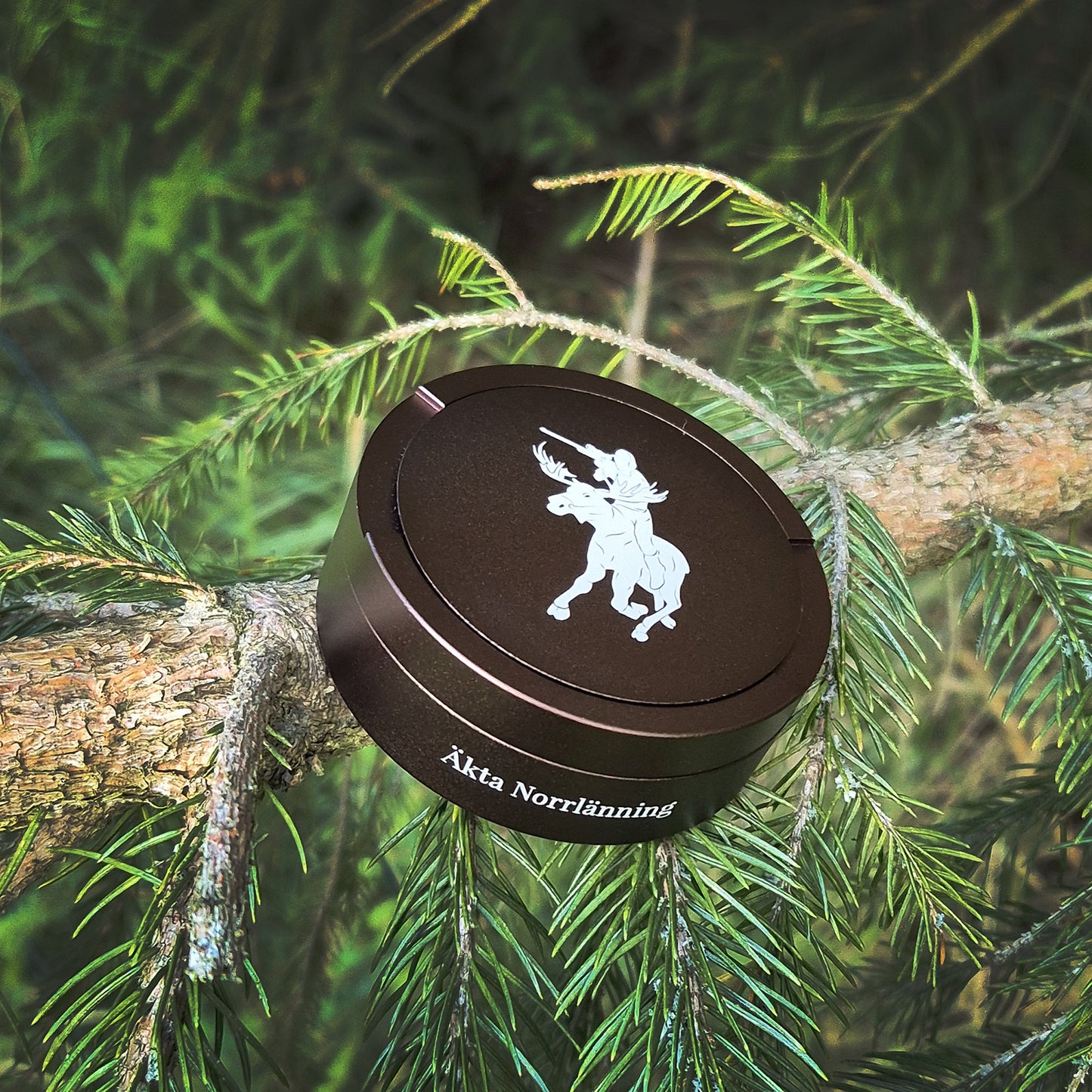 Äkta Norrlänning Snusdosa Metall Limited Edition