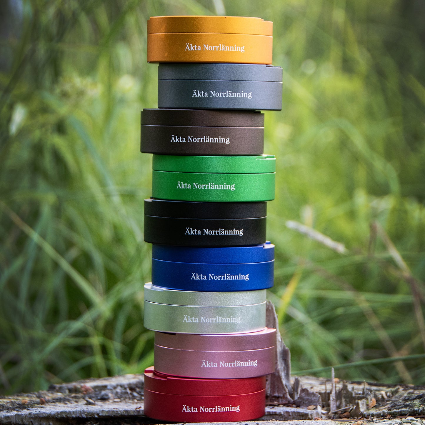 Äkta Norrlänning Snusdosa Metall Limited Edition