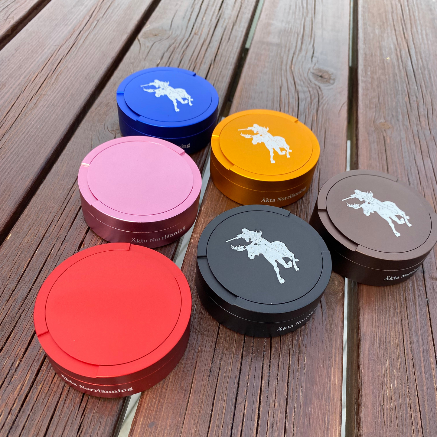 Äkta Norrlänning Snusdosa Metall Limited Edition