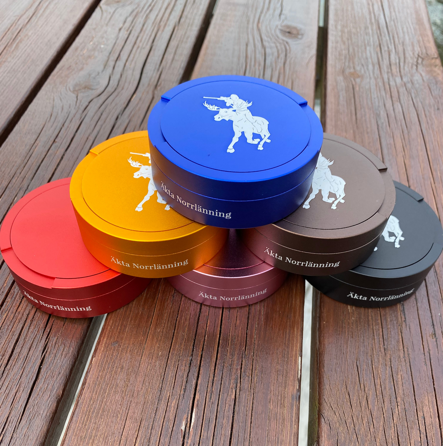 Äkta Norrlänning Snusdosa Metall Limited Edition
