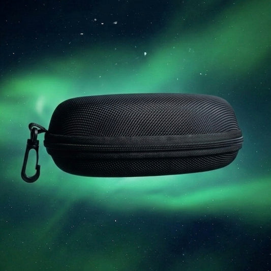 Solglasögon Hårt Fodral Zip Karbinhake