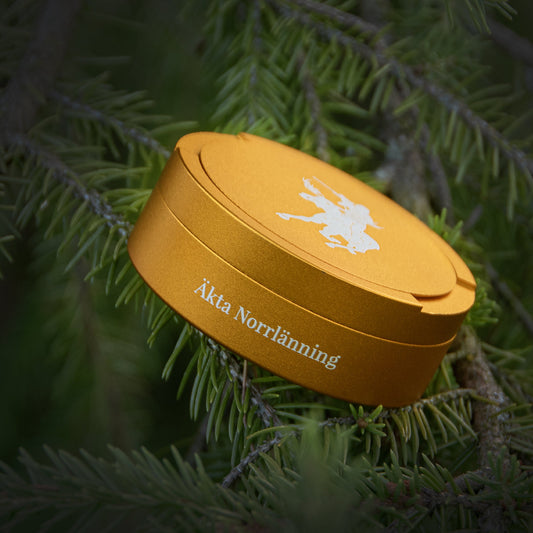 Äkta Norrlänning - Snusdosa Aluminium Metall - Limited Edition